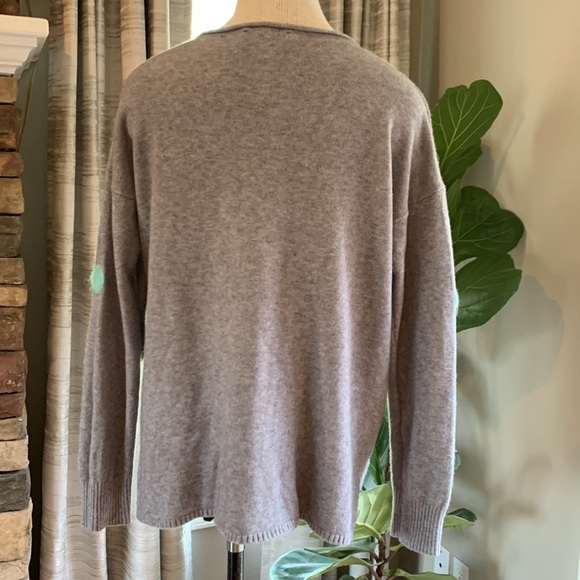 Gray Polka Dot Sweater - Picture 2 of 6